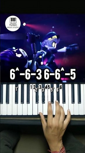 Murder Drones - The Knife Dance Song Piano Tutorial #pianotutorial #shorts