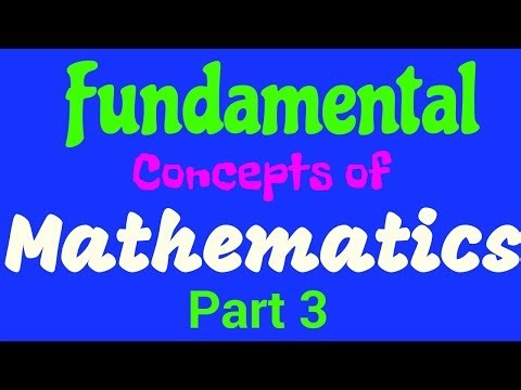 Fundamentals of Mathematics | Part 3 | mathematicaATD