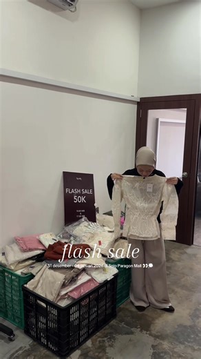 Flash Sale di Solo Paragon Mall: 31 Desember - 04 Januari