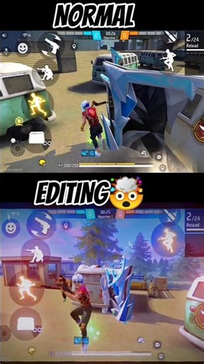 Normal + Editing 🤯 (FREE FIRE EDIT)...