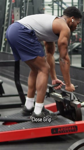 T Bar Row Handle Positions 🔥 #backworkout #gymtips