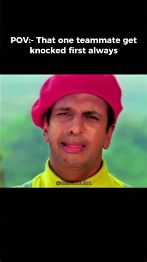 That one teammate who gets knocked first #gamingmemes #freefire #bgmi