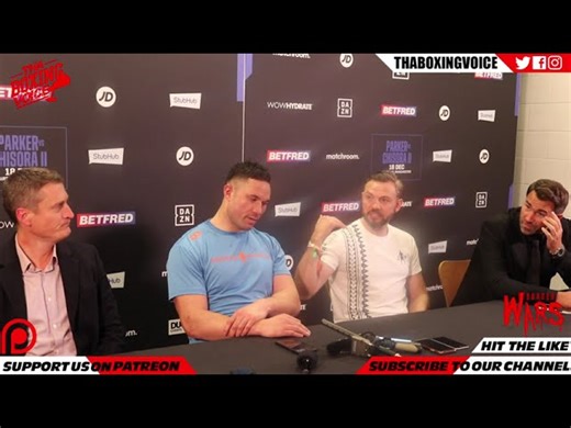 🚨Joseph Parker Full Post Fight Press Conference after beating Derek Chisora 🎙