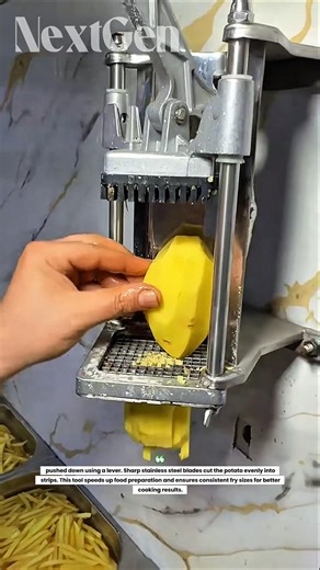 This Simple Potato Cutter Turns Whole Potatoes Into Perfect Fries in Seconds!