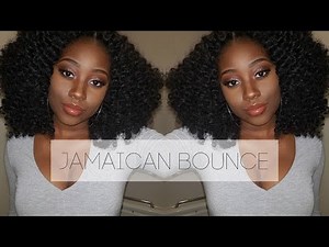 Jamaican Bounce Crochet Hair Tutorial | Knotless Method