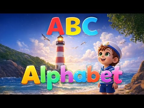 ABC Alphabet Song | R Is for Rain 🌧️ | Phonics & First Words for Kids