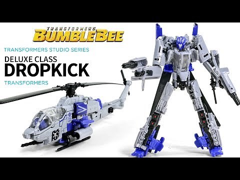 Transformers Bumblebee Movie Studio Series SS-22 DROPKICK Helicopter Vehicle Robot Toys