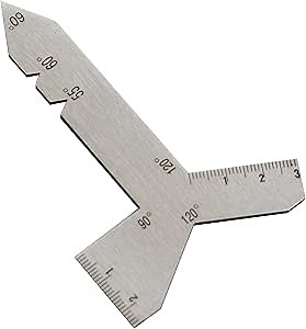 RIVERWELD 55° 60° 90° 120° Angle Degree Welding Gauge Test Welder Inspection Tool