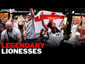 Fans go WILD as England beat Spain on penalties in historic Women's Euro Final