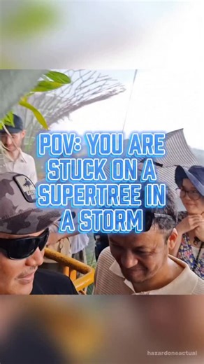 @hazard.one.actual on Instagram: "In retrospect we should have gone down a bit earlier... The Supertrees are iconic vertical gardens at Singapore’s Gardens by the Bay, designed to be both futuristic landmarks and functional ecological structures. Being in the tropics, Singapore has an average annual rainfall of approximately 2,497 mm making it the 14th wettest country in the world. #singapore #gardensbythebay #supertree #raining #storms"