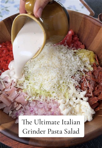 Ultimate Italian Grinder Pasta Salad Recipe