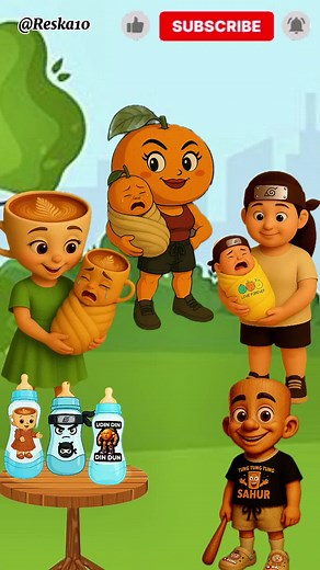 Kartun Lucu untuk Anak-anak Menyambut Sahur