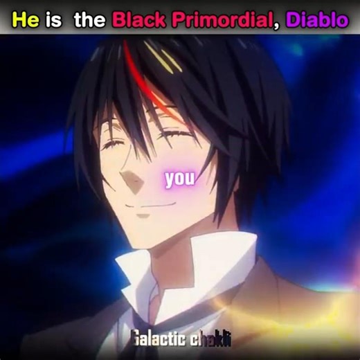 He is Diablo the Black Primordial #thattimeireincarnatedasaslime #anime #shorts