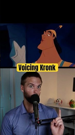 The Most Quotable Disney Character Ever? #kronk #voiceover #disney #voiceacting