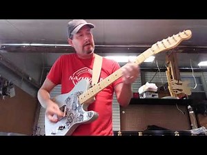 G bender in Brad Paisley signature Fender Telecaster