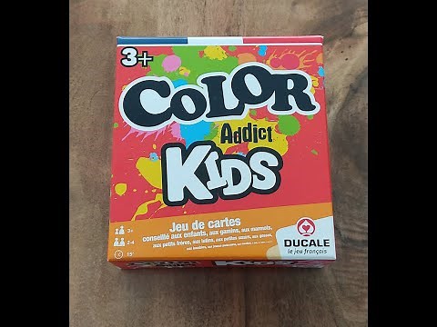 Color Addict Kids video règle