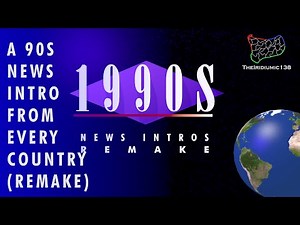 A 90s News Intro From Every Country (REMAKE)