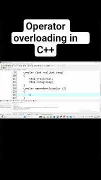 Operator overloading in C++🔥💻 #coding #correctcoding#viral#trending#shortvideo#shorts#popular#fypシ