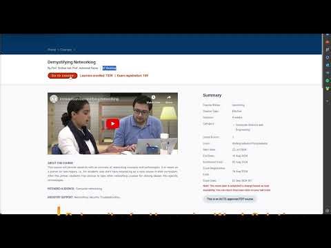 NPTEL Demystifying Networking Week 1 Assignment Solution July 2024 | IIT Bombay