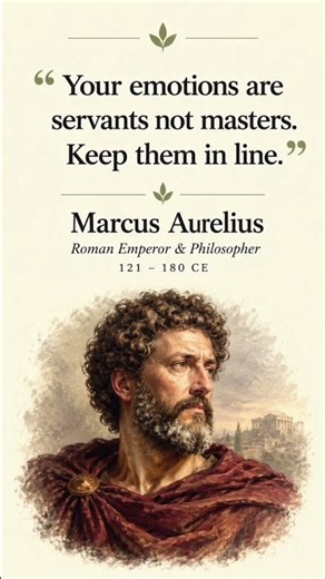 Marcus Aurelius: Master Your Emotions, Master Your Life 🧠 | Stoic Wisdom