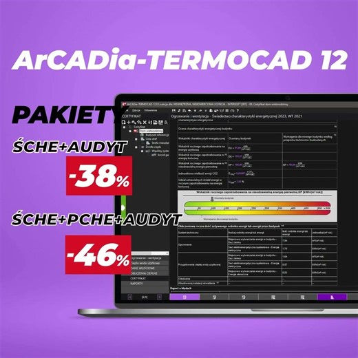 Promocja ArCADia-TERMOCAD 12 | Pakiety z rabatem