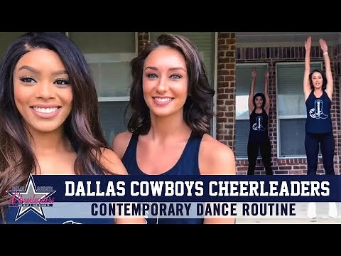 Contemporary Dance Routine with DCC Kat & Kelcey | Dallas Cowboys 2020