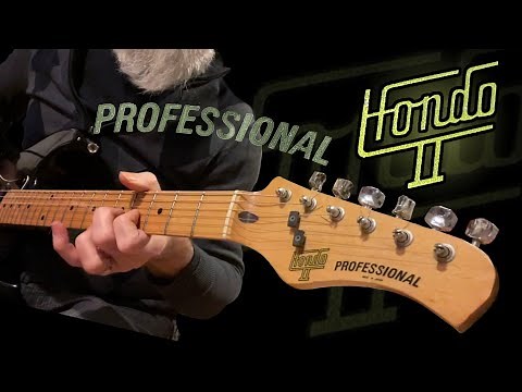 Hondo II Professional H 1100 B Tokai Golden Era MIJ strat