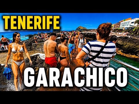 🏔️ Tenerife. GARACHICO LAVA POOLS🌋 Walking Through the Natural Pools of El Caletón.