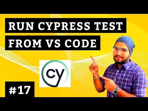 Cypress #17 Run Cypress Test From Visual Studio Code