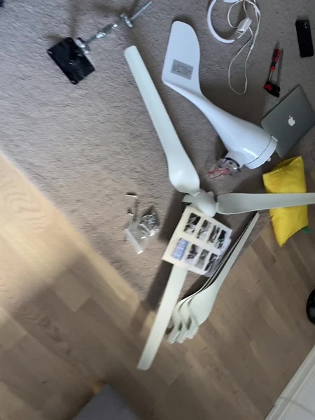 I bought a new wind generator#windgenerator