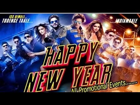 "Happy New Year" Movie | Full Promotion Events 2014 | Shahrukh Khan | Deepika Padukone!