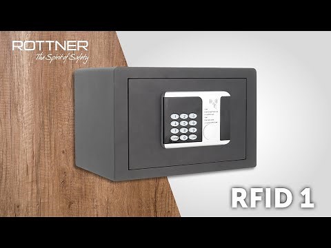 Rottner Elektronik Möbeltresor RFID 1💳 | hochwertiger Möbeleinsatztresor