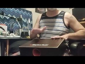 Rhythm Tech Laptop Cajon Improvised Solo