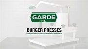 Garde XL Burger Press Video | WebstaurantStore