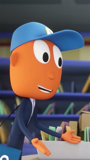 ✉️Mr. Who?🤨📫 ‪@mailwithmrzip‬ Moonbug Kids - Learning Song Loops #Shorts