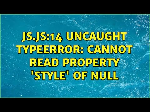 js.js:14 Uncaught TypeError: Cannot read property 'style' of null