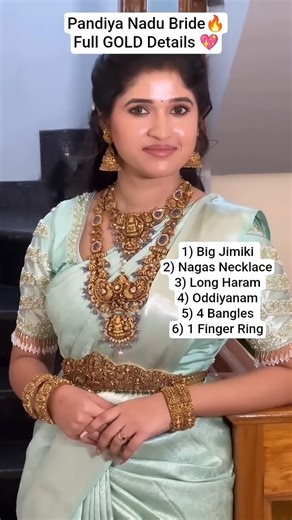 Full Gold Details 🔥RS murugan family wedding 🔥#maduraibride #trending #viral #bridalmakeup