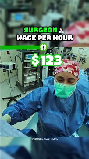 You Won't Believe Surgeon Pay 😱💰 #job #rich #career #surgeon #doctor