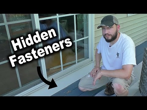 How to Replace Exterior Bottom Door Trim Using PVC/Vinyl and Hidden Fasteners