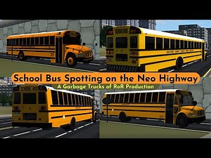 Rigs of Rods - School Bus Spotting by the NeoQueretaro 2.0 Highway