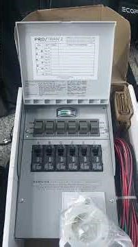 Ecoflow Manual Transfer Switch panel