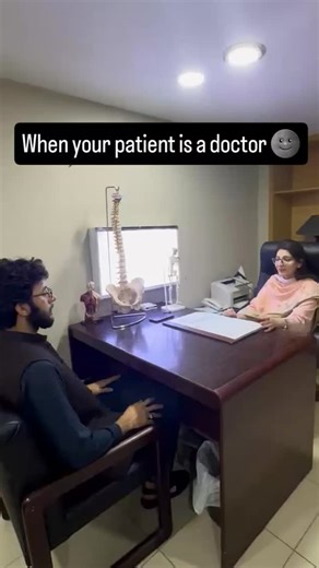 Dr Humna Irfan | Doctors are the worst patients 🌚 Funny medical reels, funny doctor reels , doctor as patient , doctors life, hospital life, doctors are... | Instagram