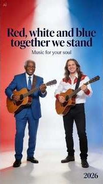 Together we stand Red White and Blue