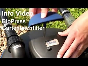 Oase Biopress Sets - UVC Teichfilter - Video: Oase UVC Druckfilter Biopress Set 4000/6000/10000