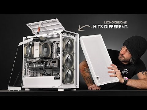 I Built a Quiet & Classy White Noctua PC... | Fractal Design EPOCH