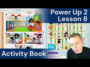 Read and Play in English | Power Up 2 Workbook Unit 3 Lesson 2 Party Time with Teacher AJ