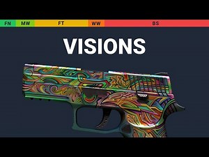 P250 Visions - Skin Float And Wear Preview