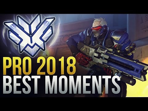 BEST PRO OVERWATCH MOMENTS 2018