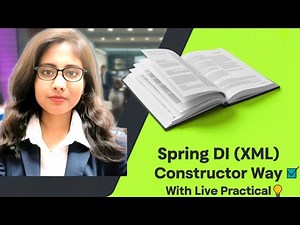 Spring Constructor Injection using XML | Dependency Injection Without @Autowired | Practical