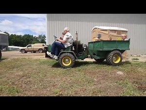 4 Wheel Drive Articulated Utility Vehicle (homemade)